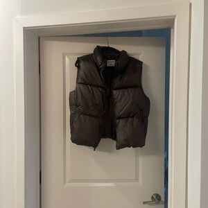 Old Navy Chocolate Puffer Vest